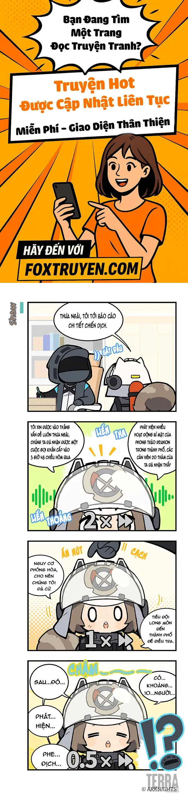 Arknights: 123 Rhodes Island!? - Chương 38 - Trang 1