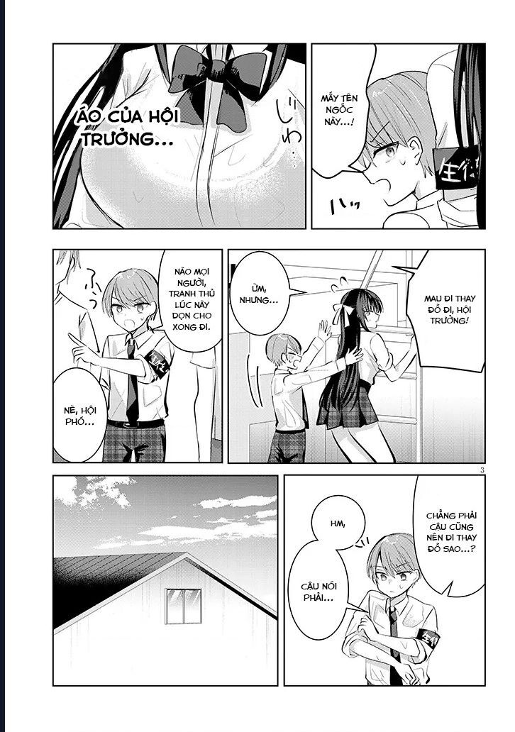Kotowarenai Kaichou Wa Tomoe-Kun Ni Dake Shite Agetai - Chương 6 - Trang 4