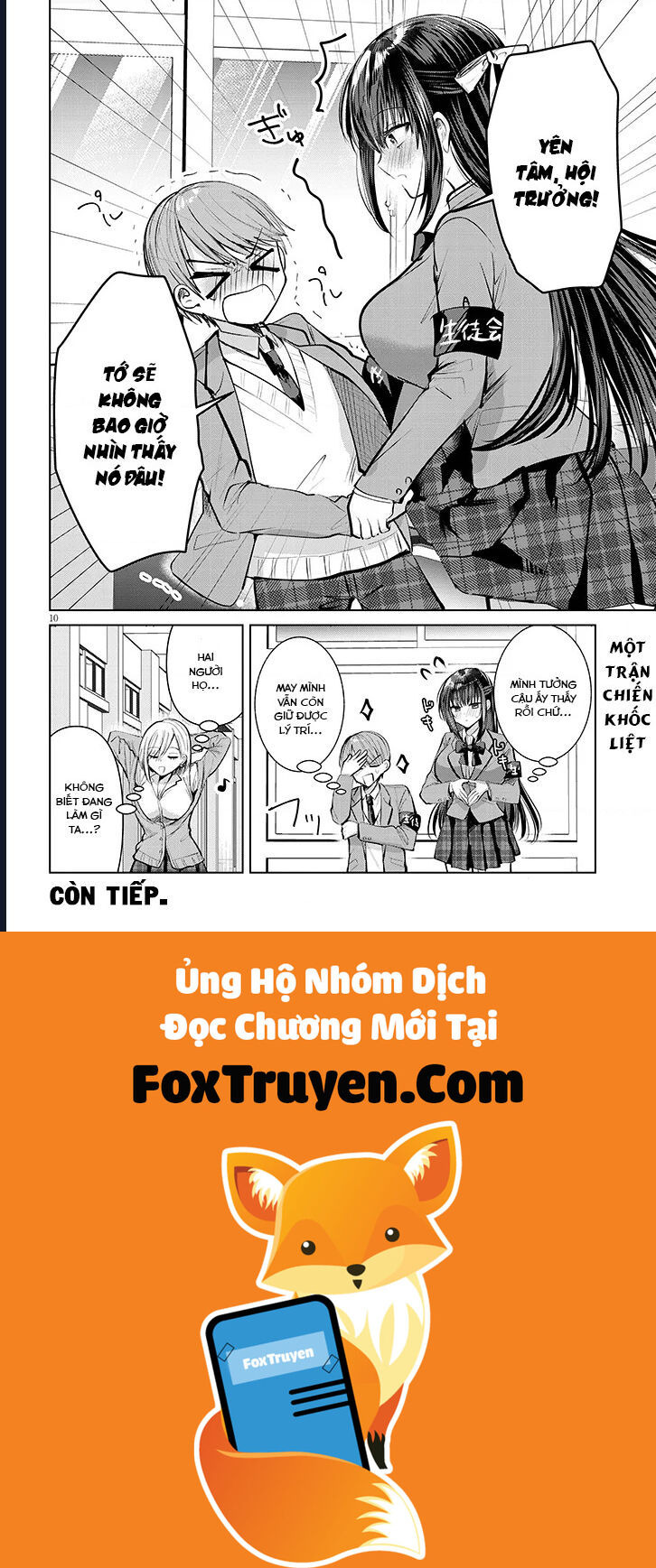 Kotowarenai Kaichou Wa Tomoe-Kun Ni Dake Shite Agetai - Chương 4 - Trang 11