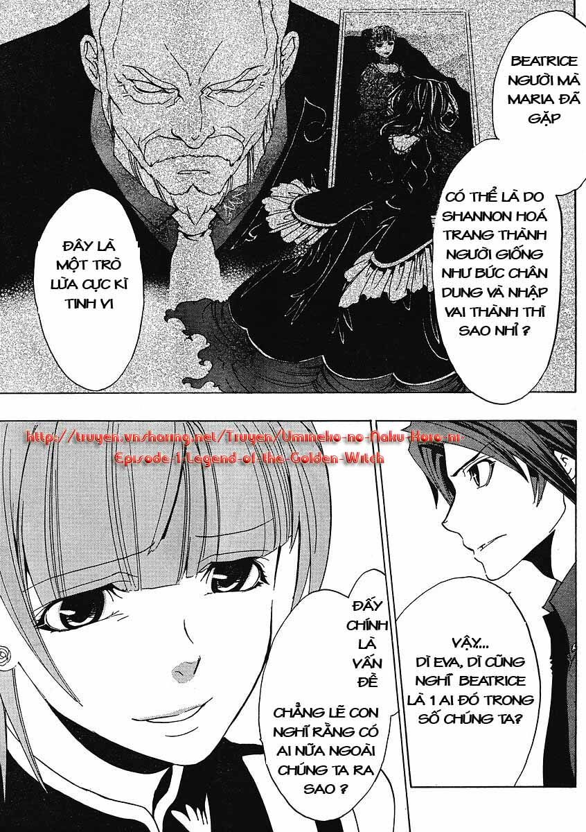 Umineko No Naku Koro Ni Episode 1: Legend Of The Golden Witch - Chương 9 - Trang 12