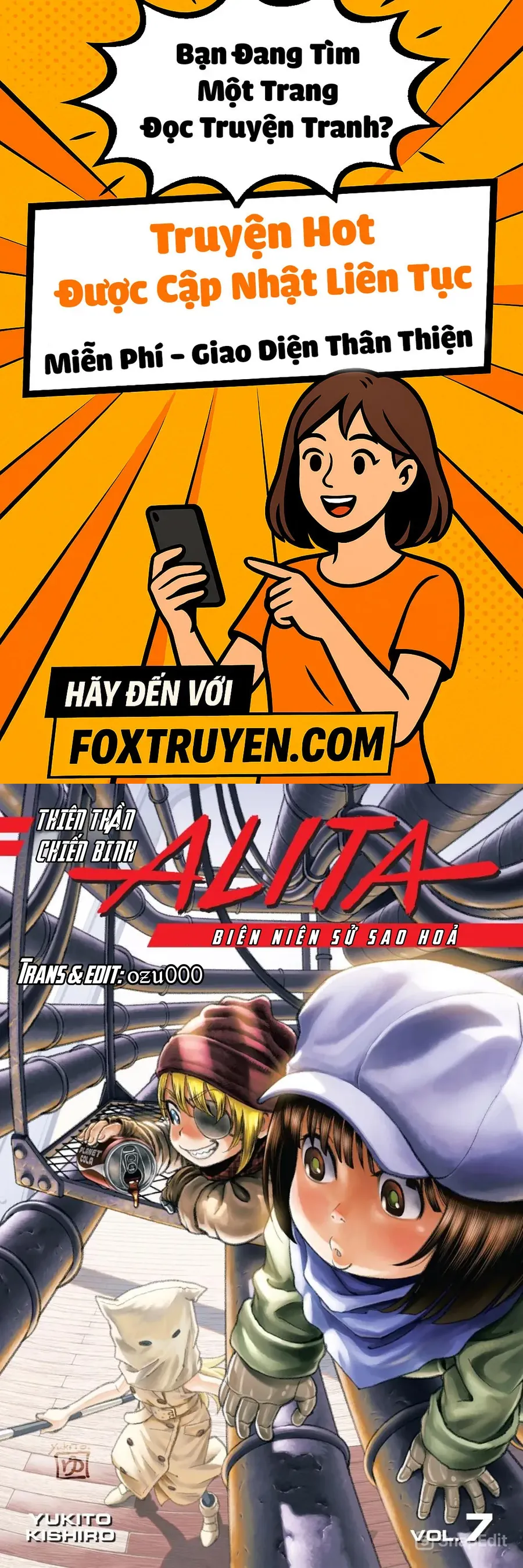 Thiên Thần Chiến Binh Alita: Biên Niên Sử Sao Hoả - Chương 35.2 - Trang 1