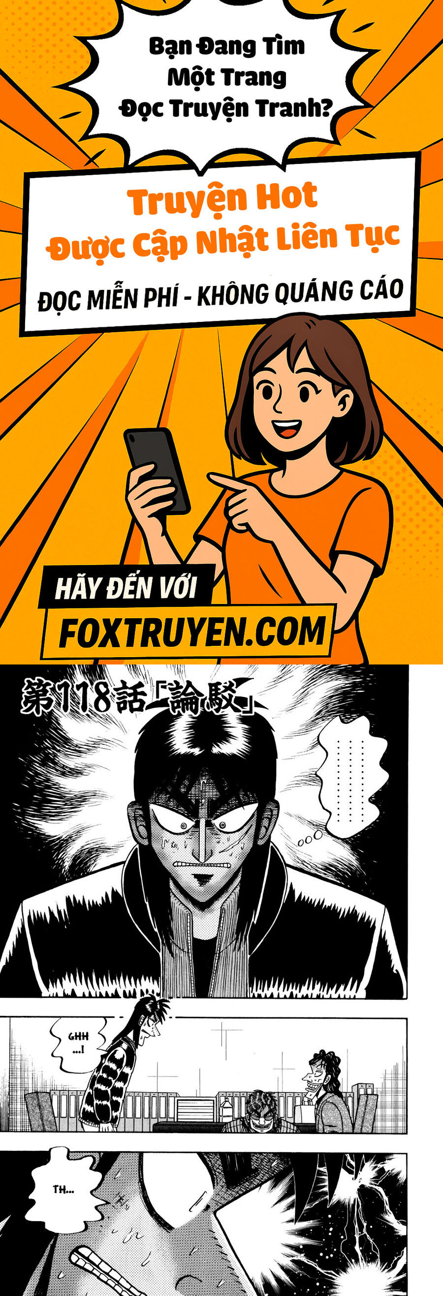 Tobaku Datenroku Kaiji - Chương 118 - Trang 1
