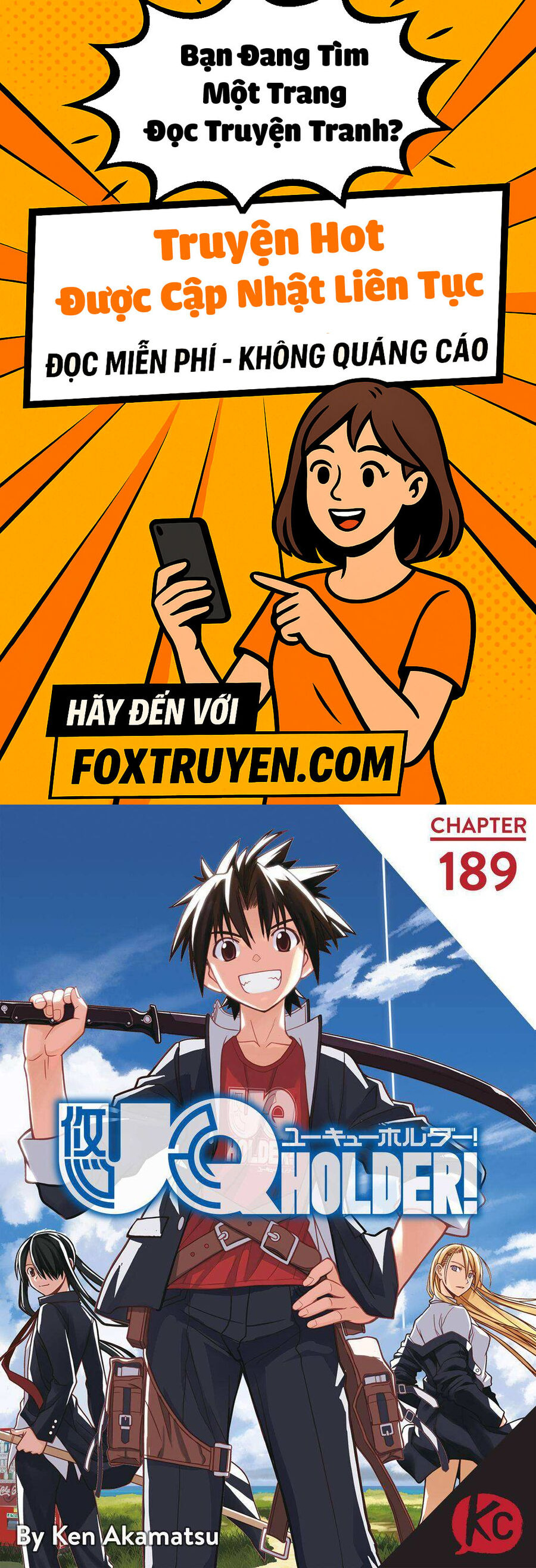 Uq Holder - Chương 189 - Trang 1