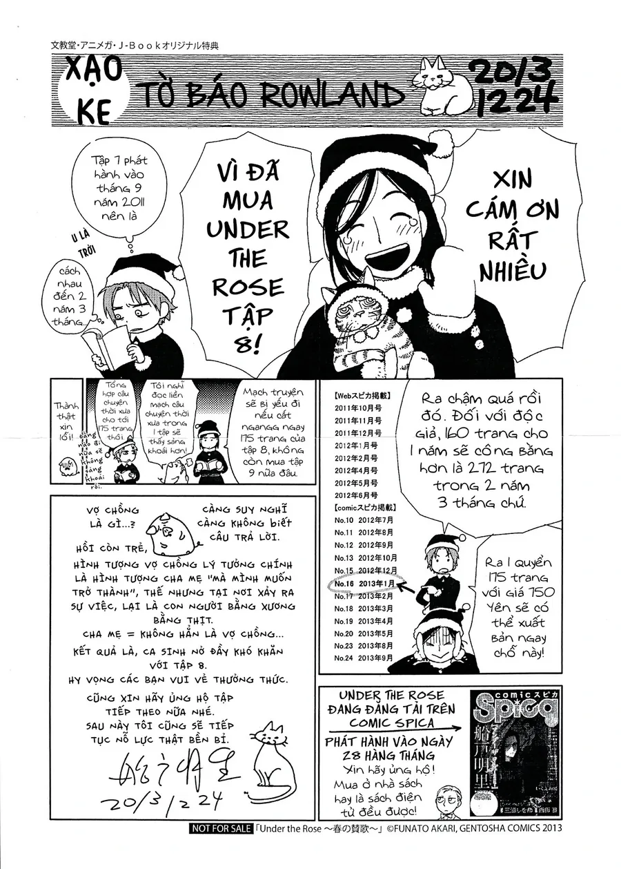 Under The Rose - Phần Truyện Mùa Xuân - Chương 22 - Trang 3