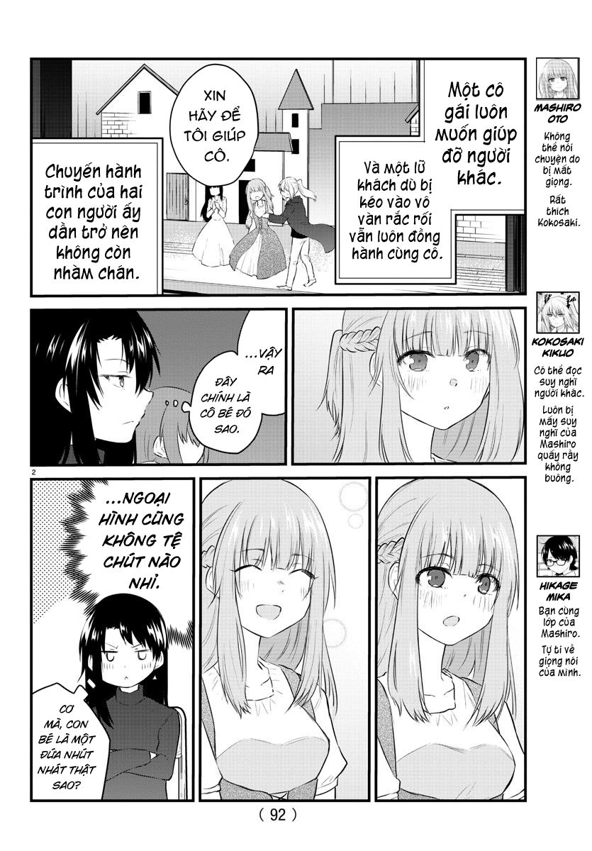 Koe Ga Dasenai Shoujo Wa "Kanojo Ga Yasashisugiru" To Omotte Iru - Chương 58 - Trang 2