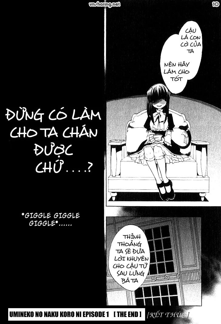 Umineko No Naku Koro Ni Episode 1: Legend Of The Golden Witch - Chương 21.2 - Trang 12