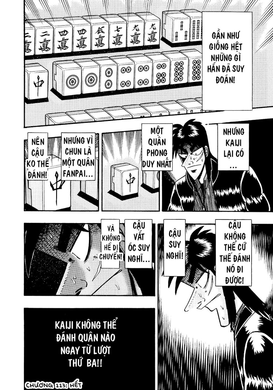 Tobaku Datenroku Kaiji - Chương 113 - Trang 22