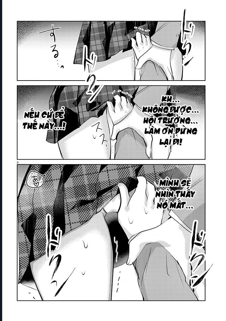 Kotowarenai Kaichou Wa Tomoe-Kun Ni Dake Shite Agetai - Chương 4 - Trang 9