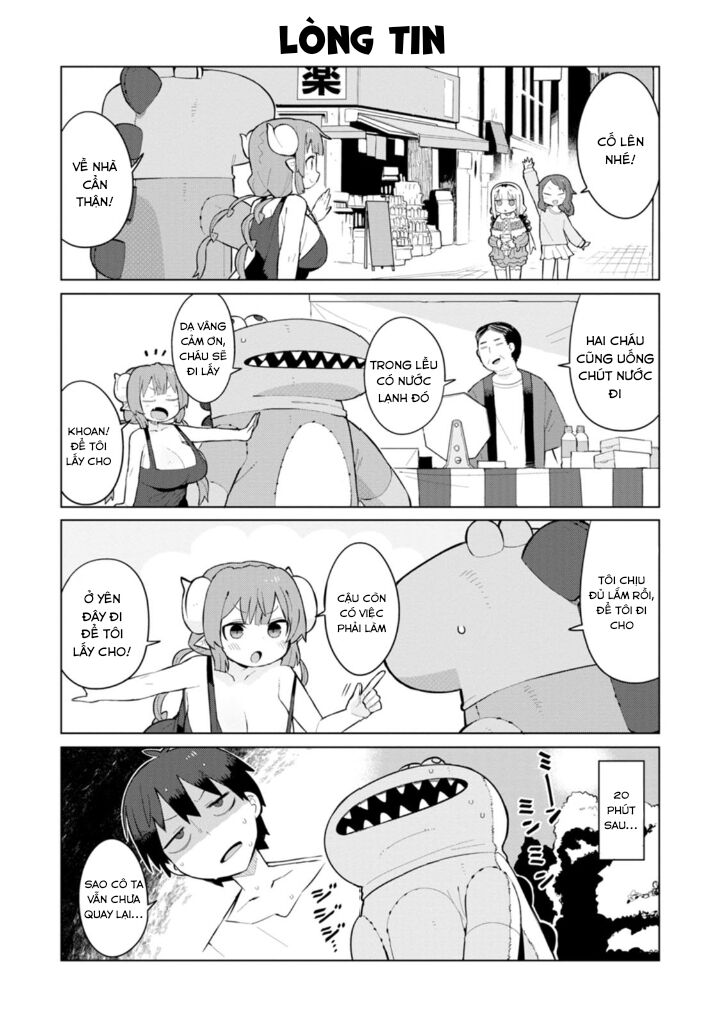Kobayashi-San Chi No Maid Dragon: Iruru Wa Koi Toka Wakarimasen! - Chương 2 - Trang 9