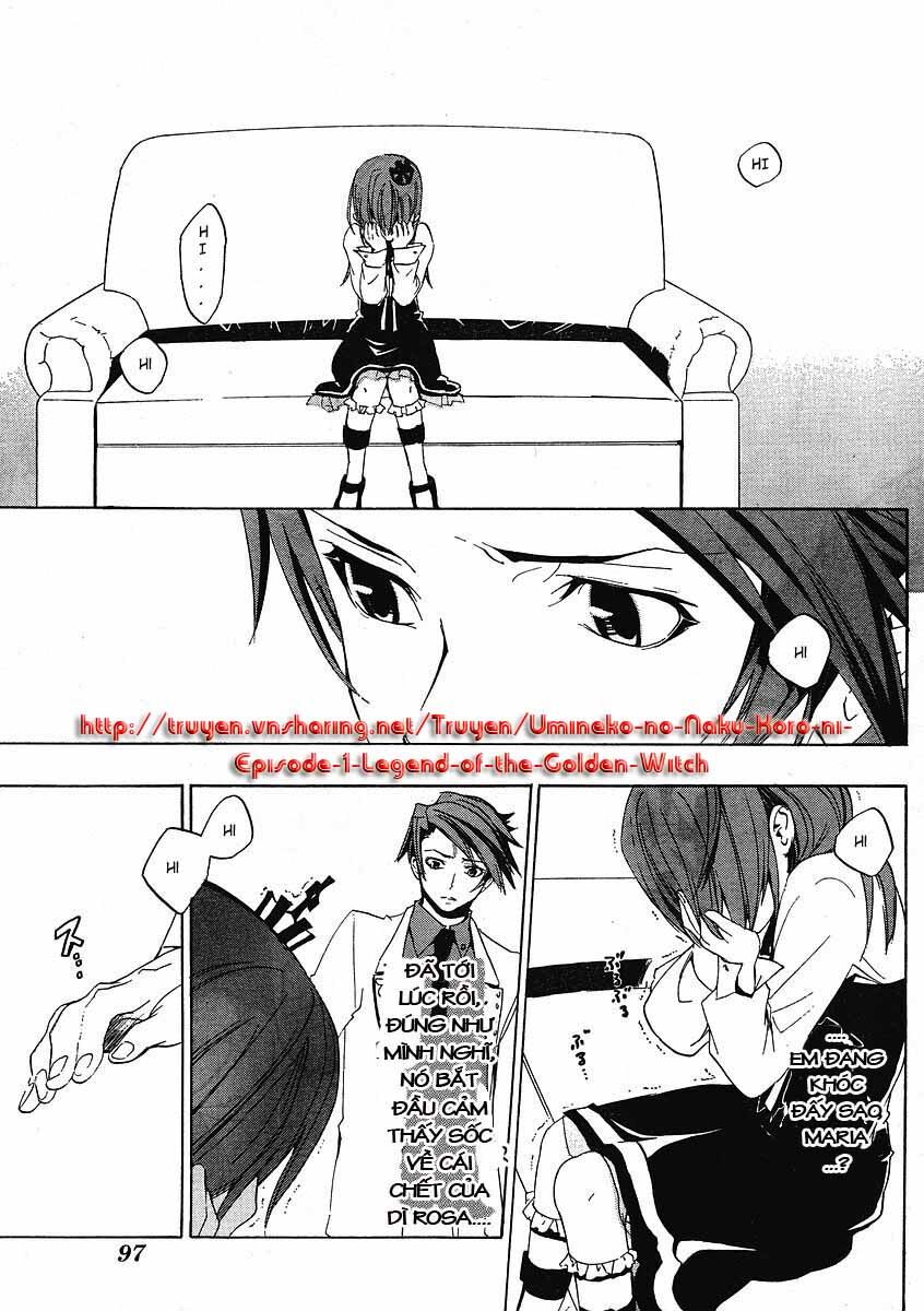 Umineko No Naku Koro Ni Episode 1: Legend Of The Golden Witch - Chương 9 - Trang 32