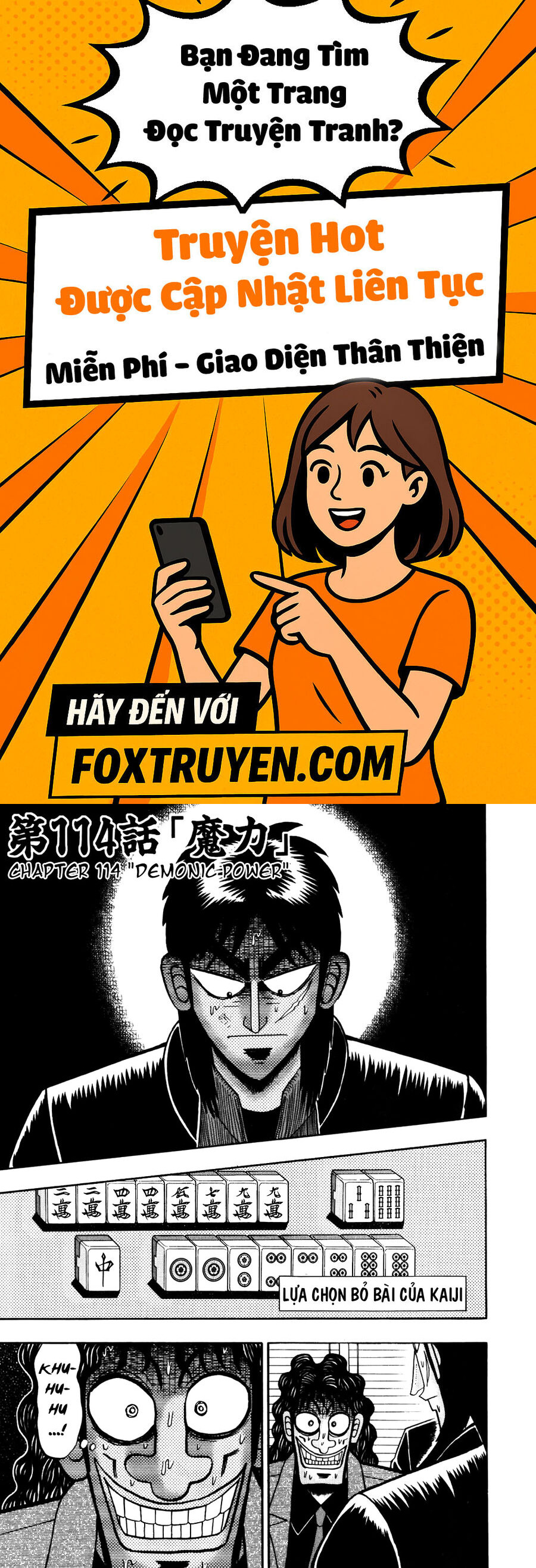 Tobaku Datenroku Kaiji - Chương 114 - Trang 1
