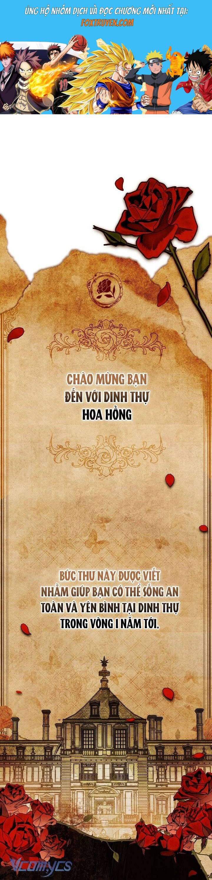 Chào Mừng Đến Với Dinh Thự Hoa Hồng Chương 1 Ảnh 2