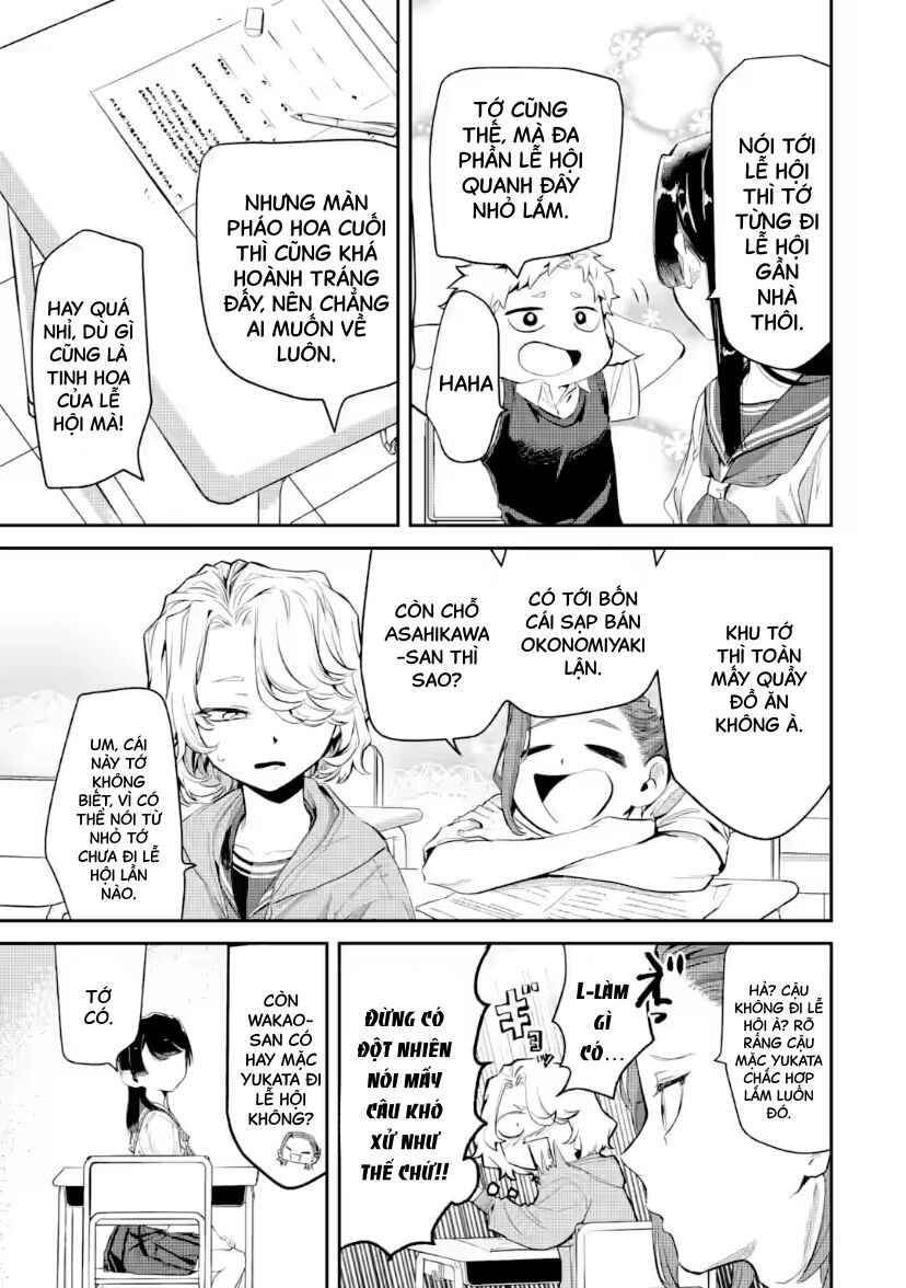 Cô Bạn Wakao-San Bàn Bên Có Vẻ Nhìn Thấy Gương Mặt Của Tôi Nhưng Tôi Thì Không - Chương 18 - Trang 8