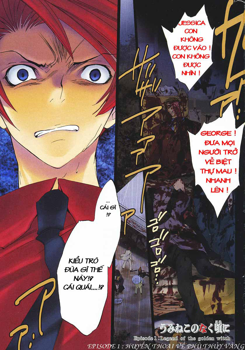 Umineko No Naku Koro Ni Episode 1: Legend Of The Golden Witch - Chương 8 - Trang 2