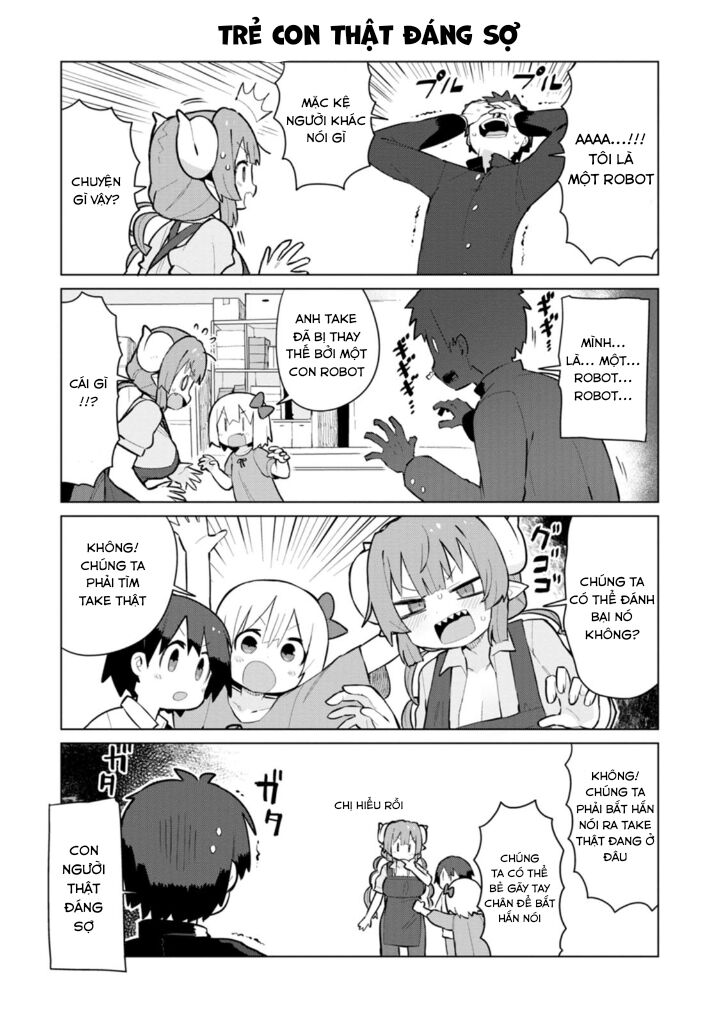Kobayashi-San Chi No Maid Dragon: Iruru Wa Koi Toka Wakarimasen! - Chương 1 - Trang 12