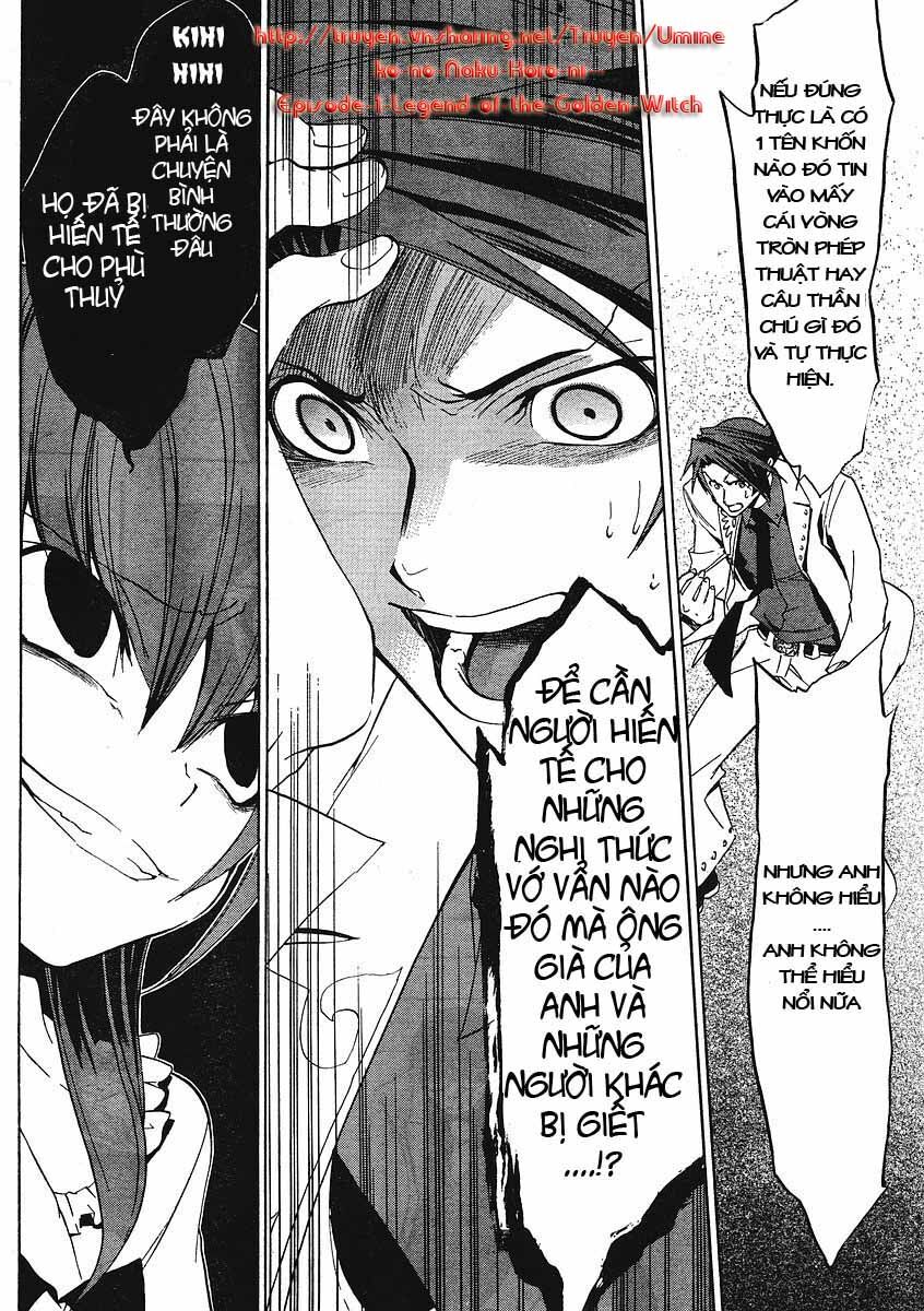 Umineko No Naku Koro Ni Episode 1: Legend Of The Golden Witch - Chương 9 - Trang 45