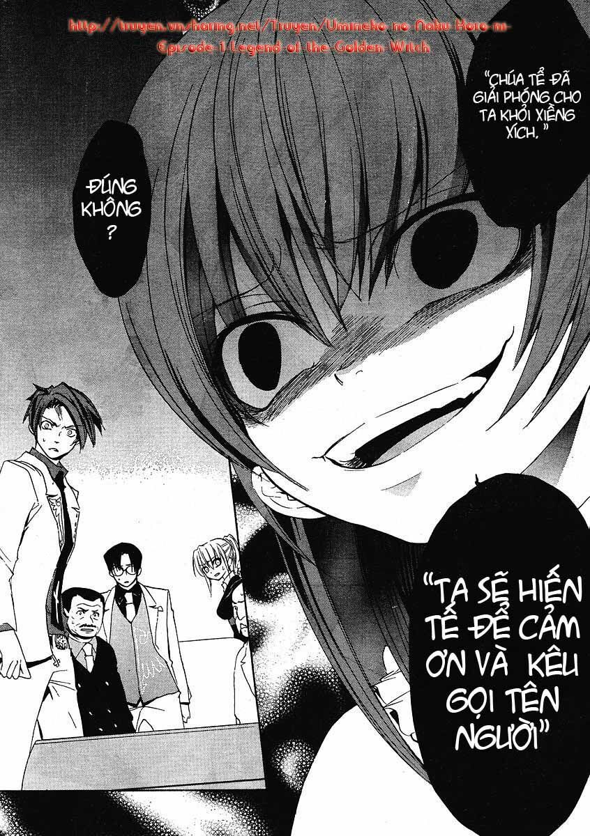 Umineko No Naku Koro Ni Episode 1: Legend Of The Golden Witch - Chương 9 - Trang 42