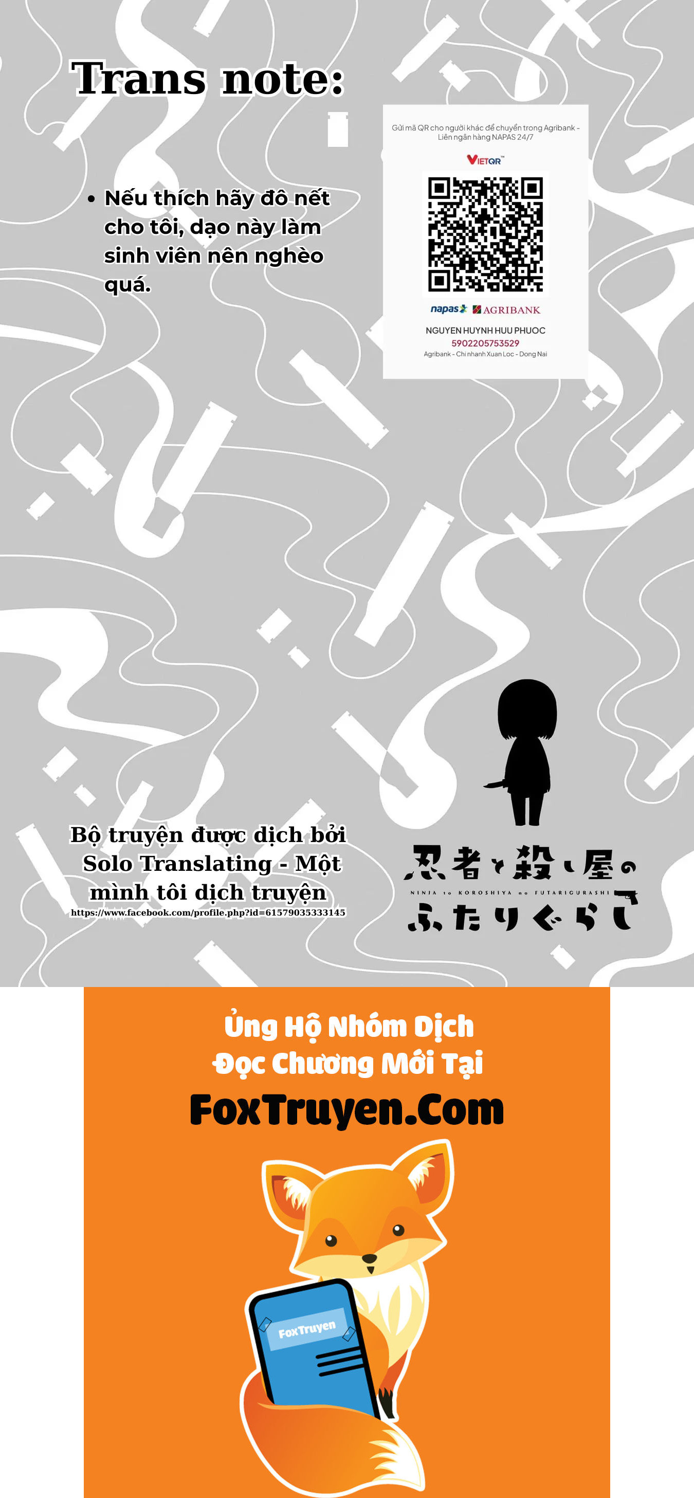 Ninja To Koroshiya No Futarigurashi - Chương 10 - Trang 20