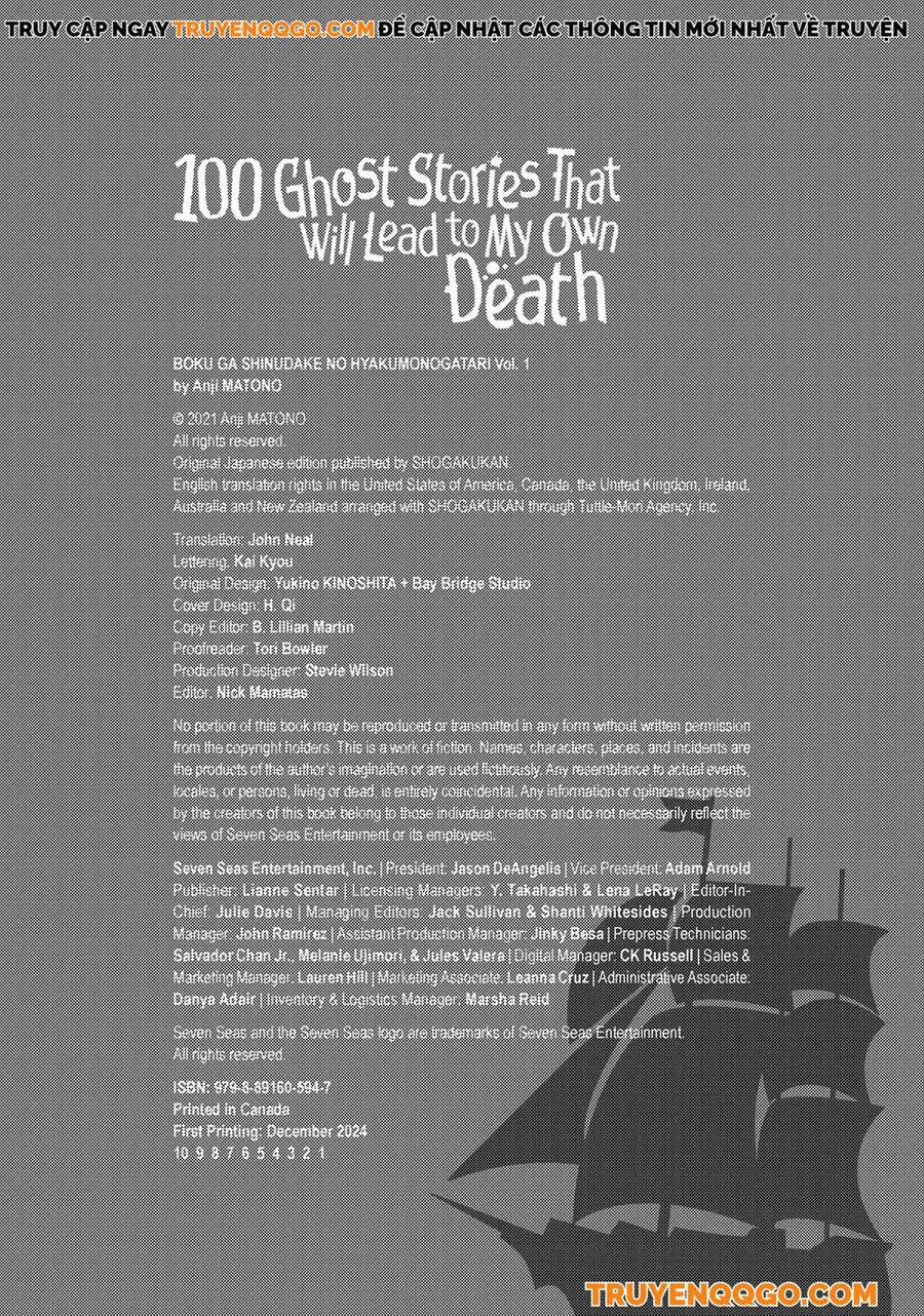100 Câu Chuyện Ma Sẽ Đưa Tôi Đến Cái Chết - Chương 10 - Trang 24