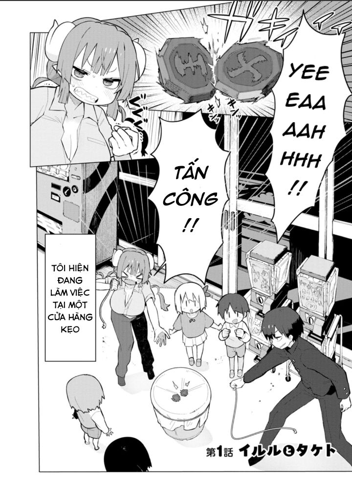 Kobayashi-San Chi No Maid Dragon: Iruru Wa Koi Toka Wakarimasen! - Chương 1 - Trang 3