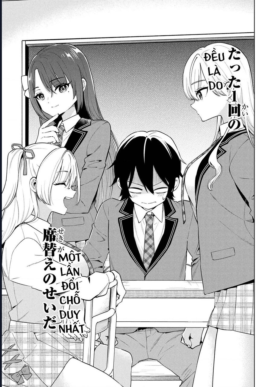 Inkya No Ore Ga Sekigae De S-Kyuu Bishoujo Ni Kakomaretara Himitsu No Kankei Ga Hajimatta - Chương 3 - Trang 33