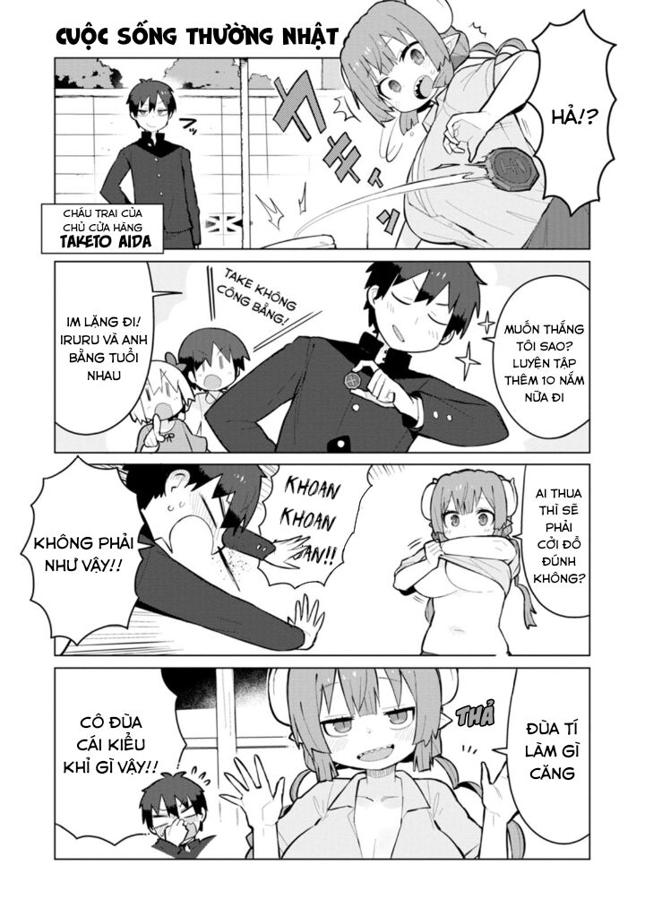 Kobayashi-San Chi No Maid Dragon: Iruru Wa Koi Toka Wakarimasen! - Chương 1 - Trang 4