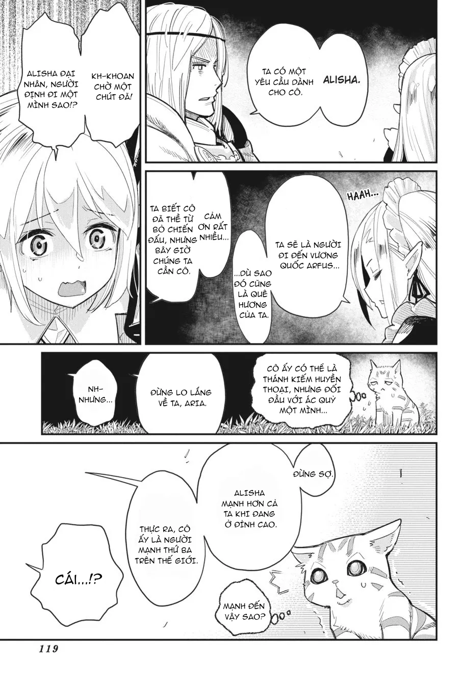 I Am Behemoth Of The S Rank Monster But I Am Mistaken As A Cat And I Live As A Pet Of Elf Girl - Chương 48 - Trang 7