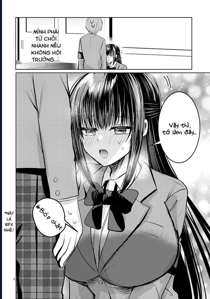Kotowarenai Kaichou Wa Tomoe-Kun Ni Dake Shite Agetai - Chương 5 - Trang 9