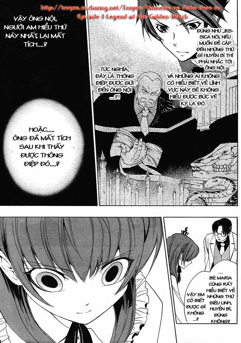 Umineko No Naku Koro Ni Episode 1: Legend Of The Golden Witch - Chương 9 - Trang 30