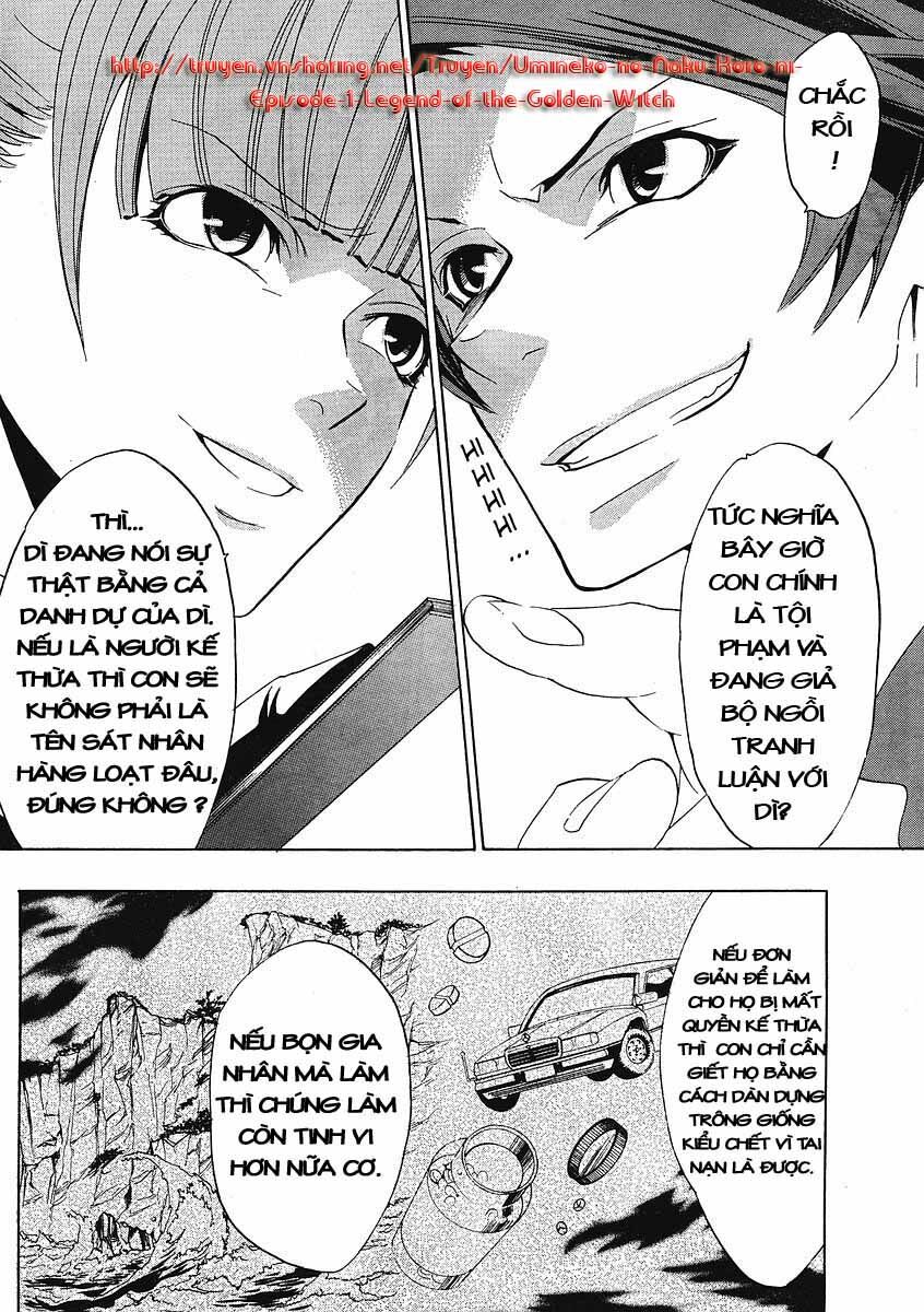 Umineko No Naku Koro Ni Episode 1: Legend Of The Golden Witch - Chương 9 - Trang 25