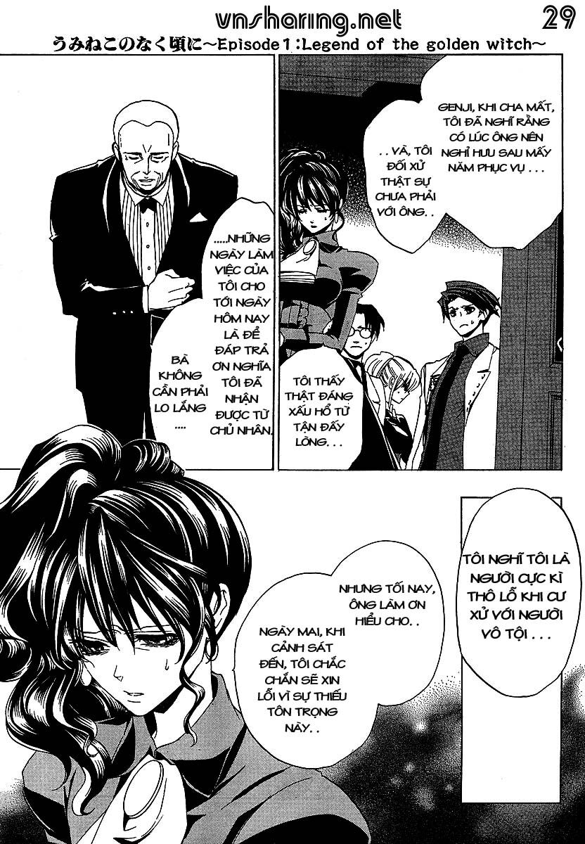 Umineko No Naku Koro Ni Episode 1: Legend Of The Golden Witch - Chương 19 - Trang 29