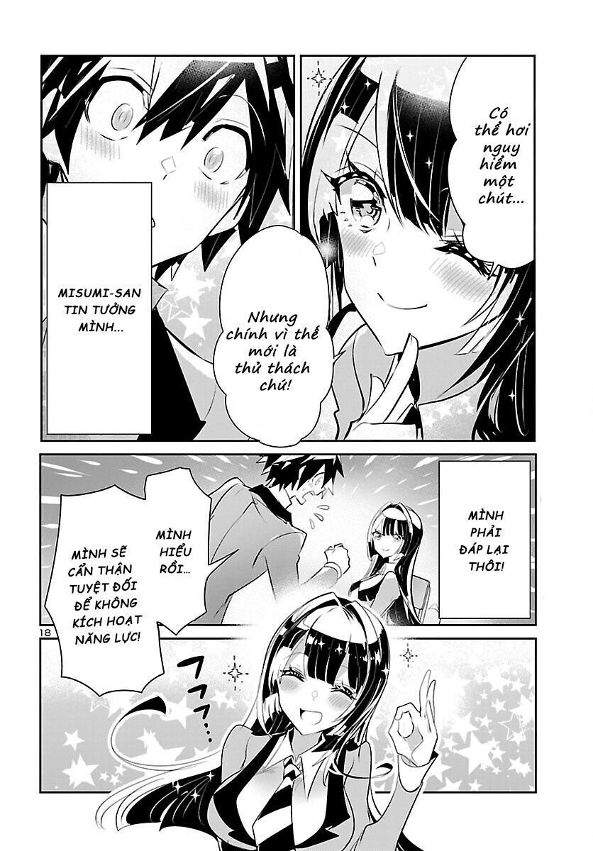 Misumi-San Không Thể Nhìn Thấu! - Chương 13 - Trang 18