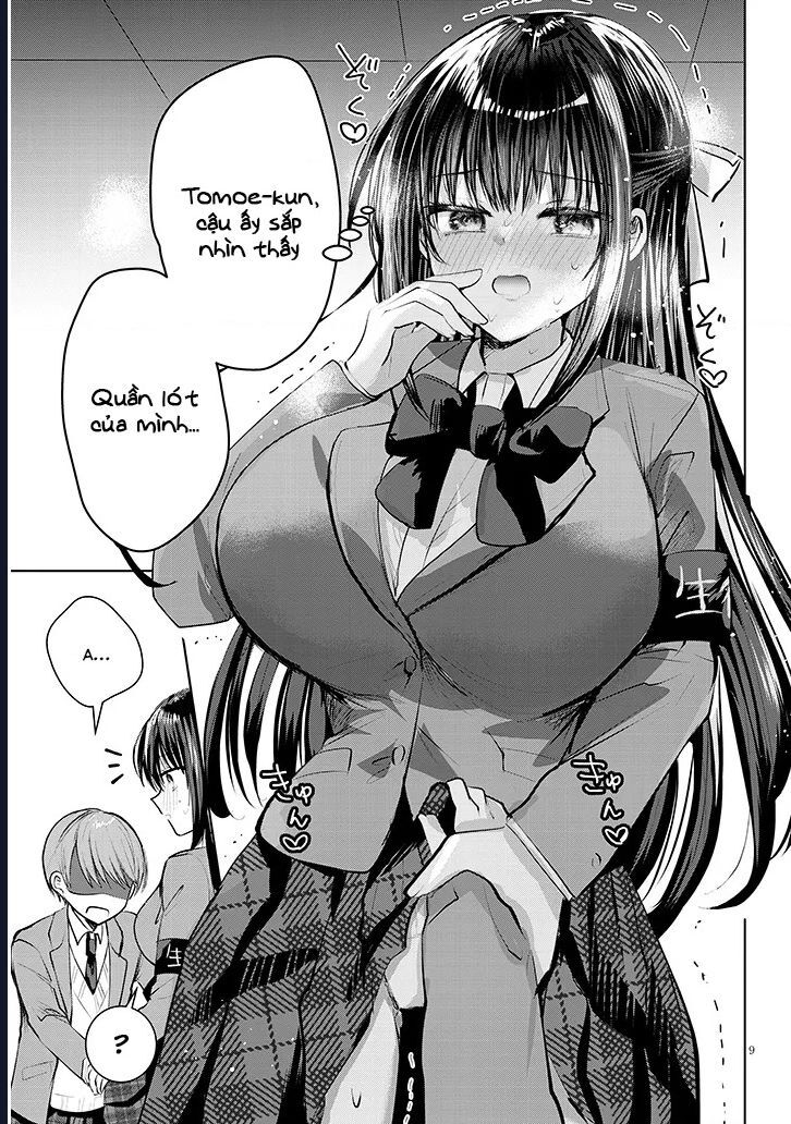 Kotowarenai Kaichou Wa Tomoe-Kun Ni Dake Shite Agetai - Chương 4 - Trang 10