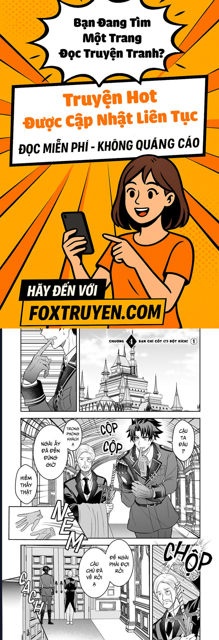 Rinkoku Kara Kita Yome Ga Kawaisugite Doushiyou - Chương 4 - Trang 1