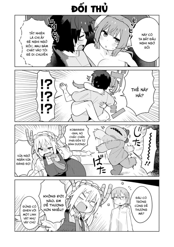 Kobayashi-San Chi No Maid Dragon: Iruru Wa Koi Toka Wakarimasen! - Chương 2 - Trang 13