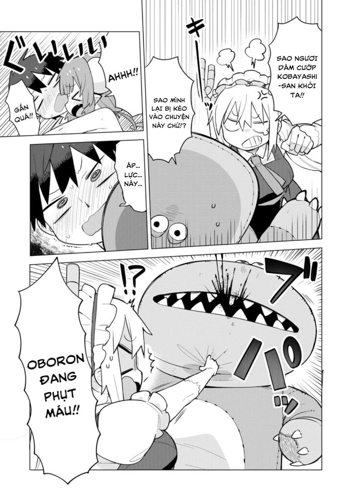 Kobayashi-San Chi No Maid Dragon: Iruru Wa Koi Toka Wakarimasen! - Chương 2 - Trang 14