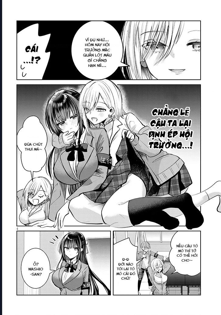 Kotowarenai Kaichou Wa Tomoe-Kun Ni Dake Shite Agetai - Chương 4 - Trang 5