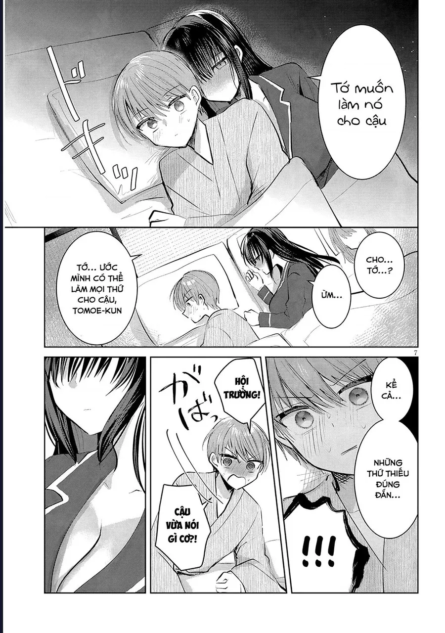 Kotowarenai Kaichou Wa Tomoe-Kun Ni Dake Shite Agetai - Chương 15 - Trang 8