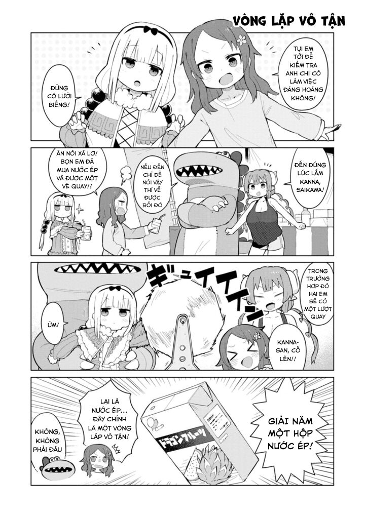 Kobayashi-San Chi No Maid Dragon: Iruru Wa Koi Toka Wakarimasen! - Chương 2 - Trang 8