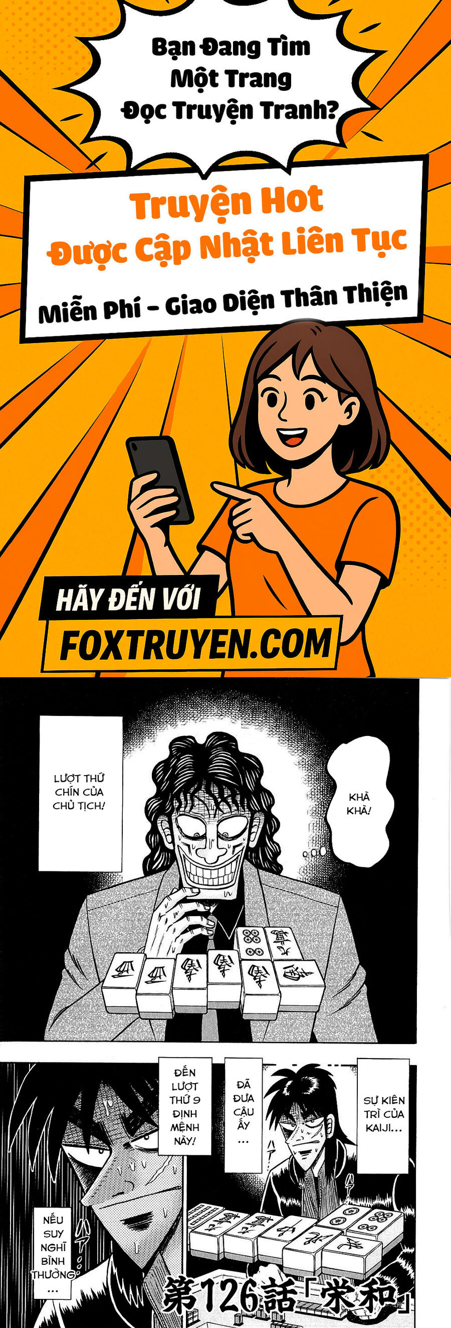 Tobaku Datenroku Kaiji - Chương 126 - Trang 1
