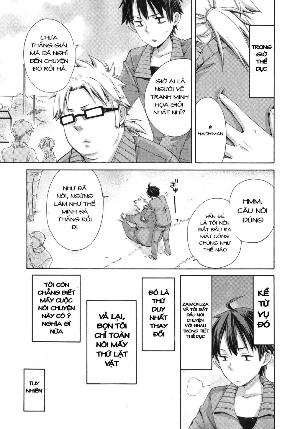 Chuyện Tình Thanh Xuân Bi Hài Của Tôi Quả Nhiên Là Sai Lầm - Chương 4 - Trang 34