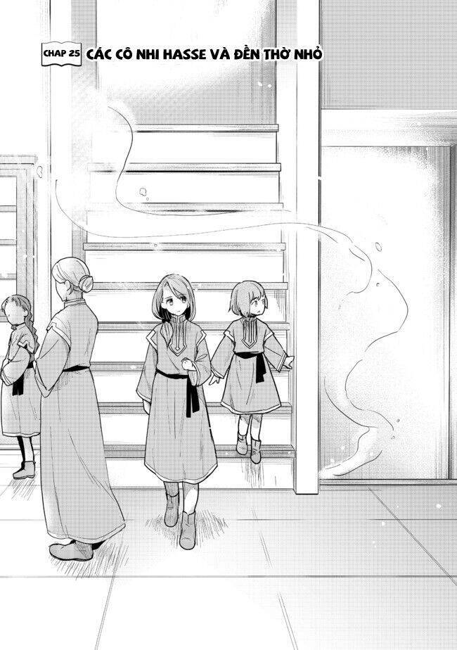 Honzuki No Gekokujou : Dai 3-Bu Ryouchi Ni Hon O Hirogeyou ! Chương 25 Ảnh 3