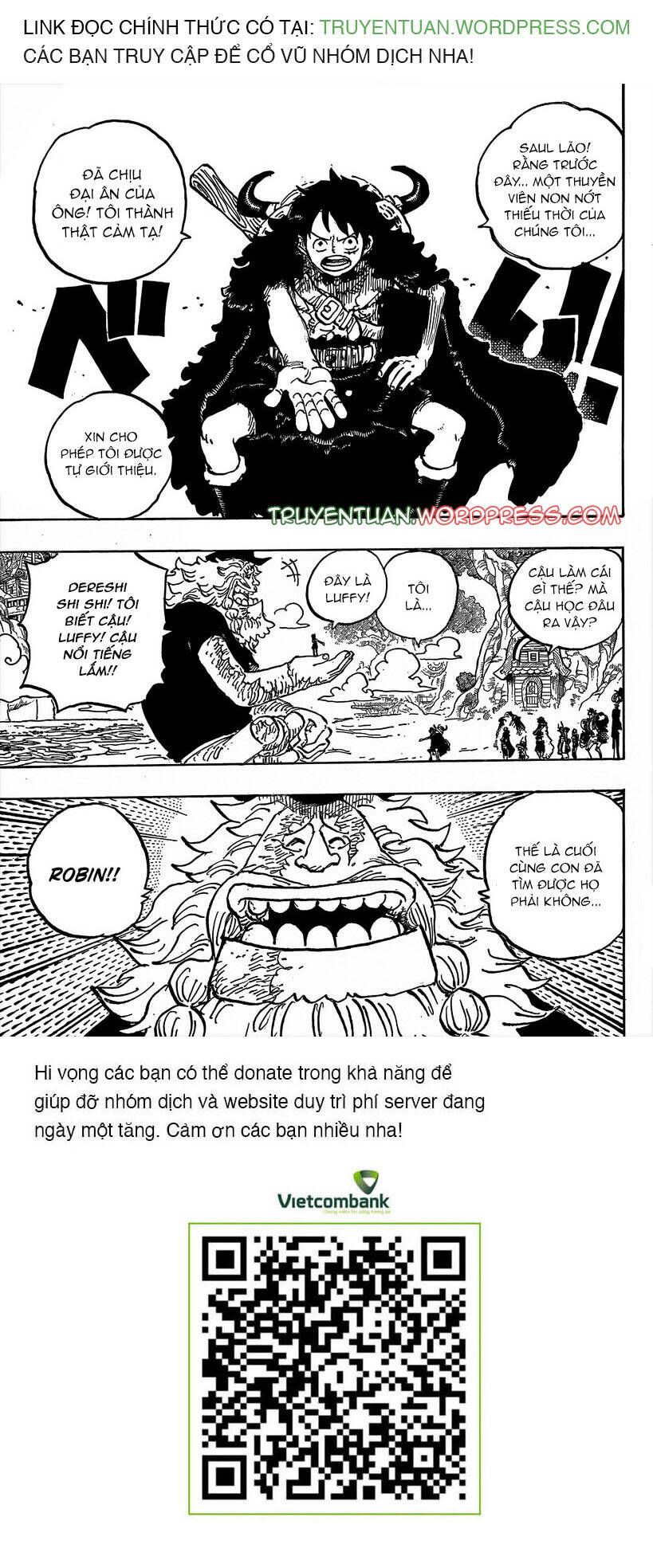 One Piece Chapter 1134 - Trang 2