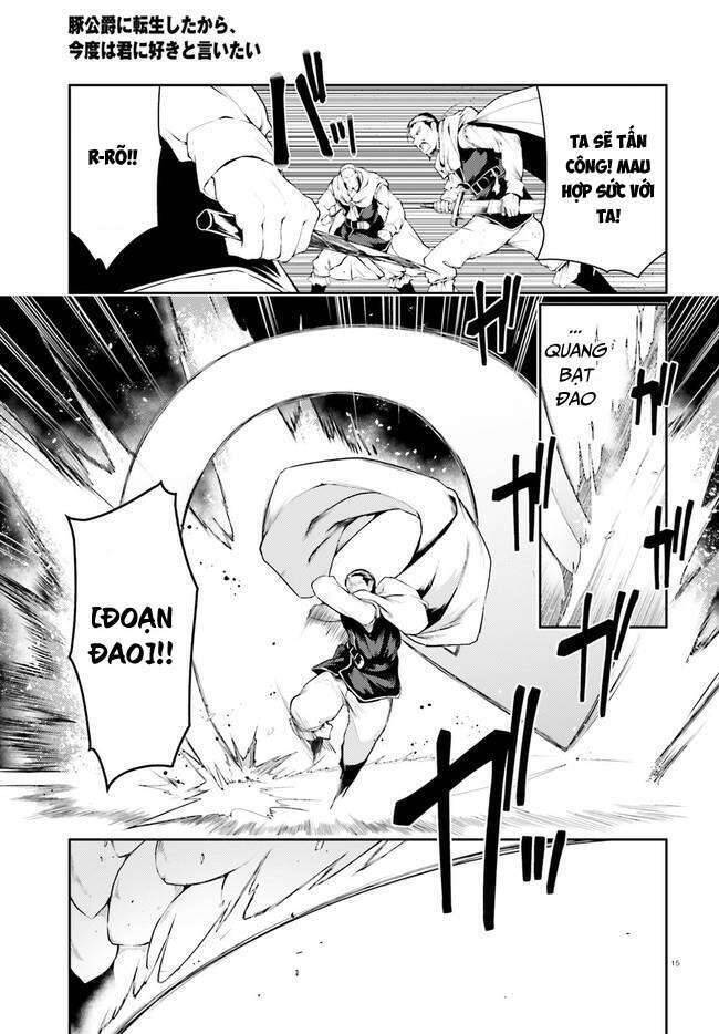 Buta Koushaku Ni Tensei Shitakara, Kondo Wa Kimi Ni Suki To Iitai Chương 33 Ảnh 18
