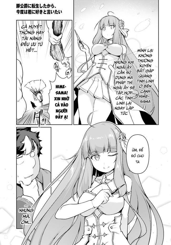 Buta Koushaku Ni Tensei Shitakara, Kondo Wa Kimi Ni Suki To Iitai Chương 32 Ảnh 9
