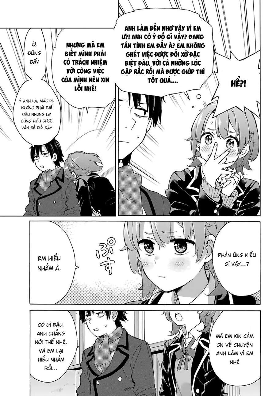 Chuyện Tình Thanh Xuân Bi Hài Của Tôi Quả Nhiên Là Sai Lầm - Chương 77 - Trang 11