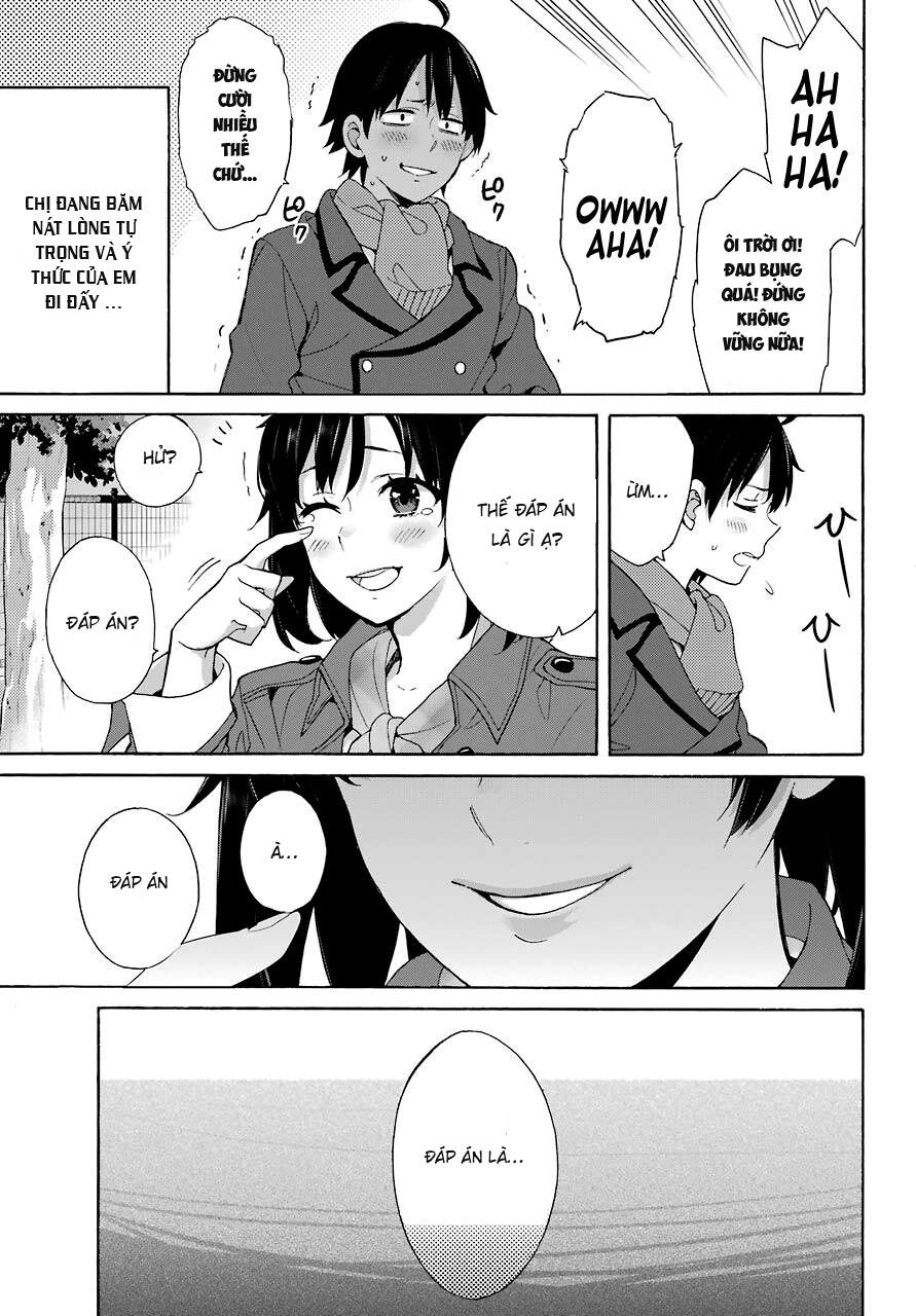 Chuyện Tình Thanh Xuân Bi Hài Của Tôi Quả Nhiên Là Sai Lầm - Chương 73 - Trang 29