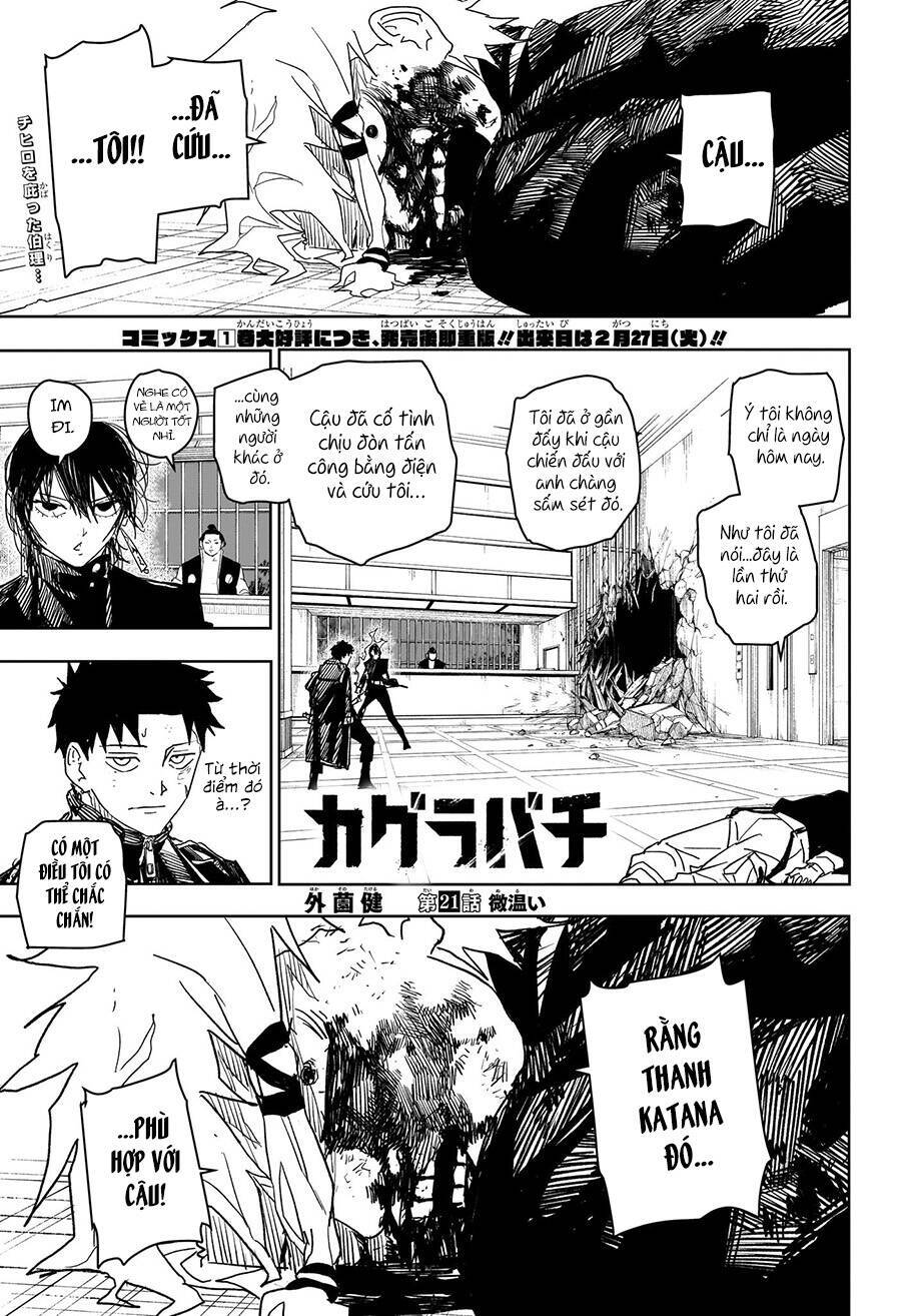 Kagurabachi Chapter 21 - Trang 4