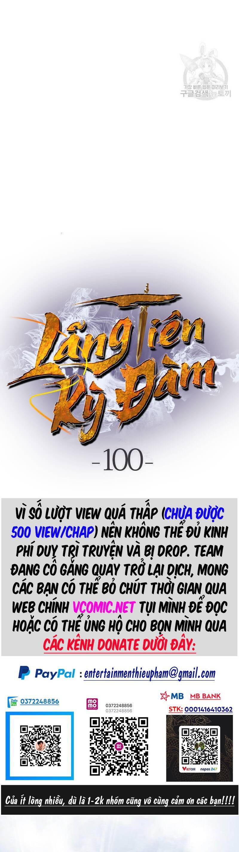 Lãng Tiên Kỳ Đàm Chapter 100 - Trang 4