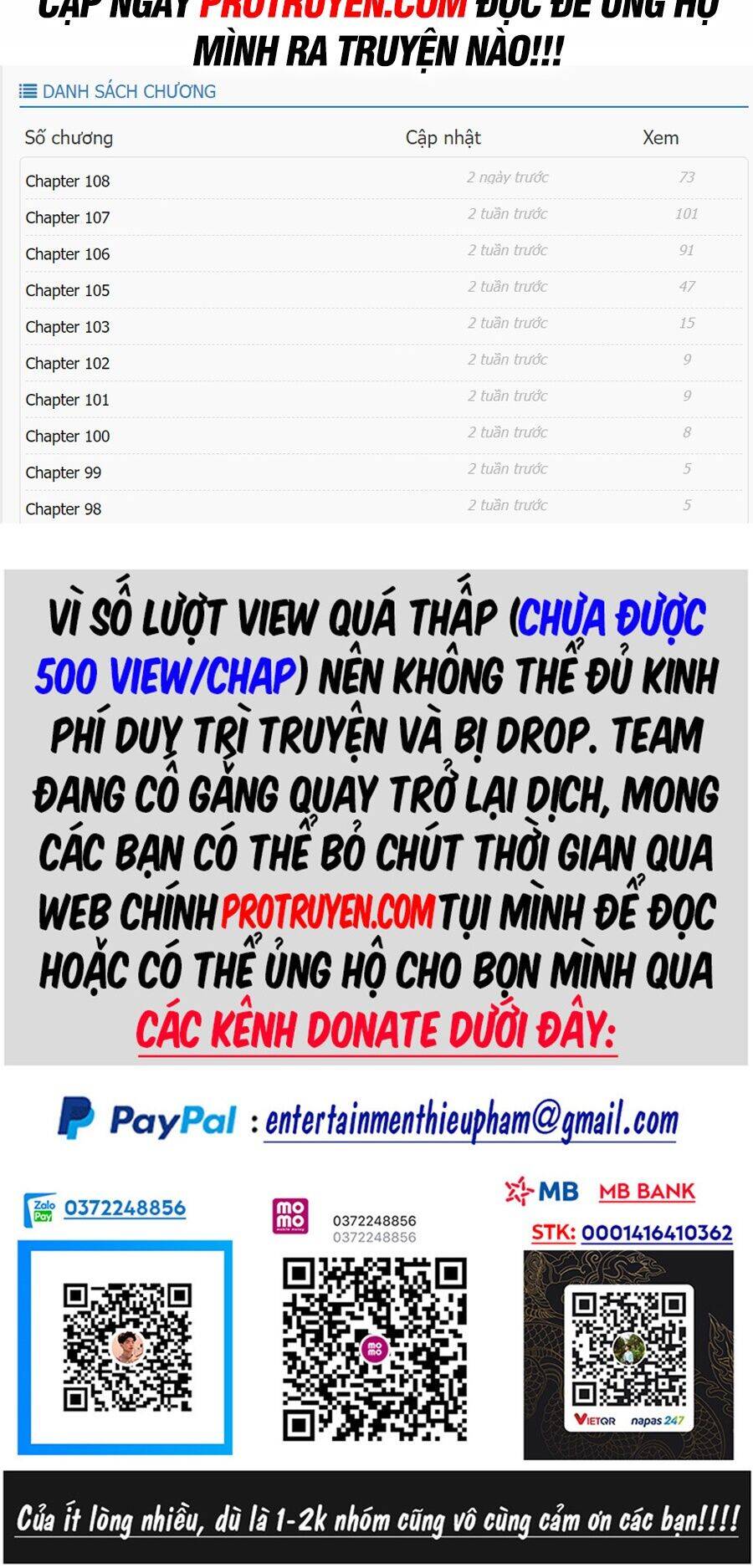 Lãng Tiên Kỳ Đàm Chapter 109 - Trang 4